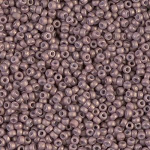MIYUKI #11 Seed Bead - 11-2027 Opaque Matte Pale Cocoa - 10 gms