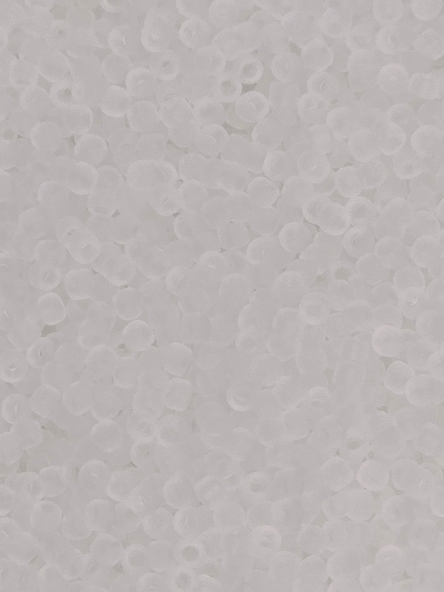TOHO #15 Seeds - 1F - Transparent Frosted Crystal - 5 gms