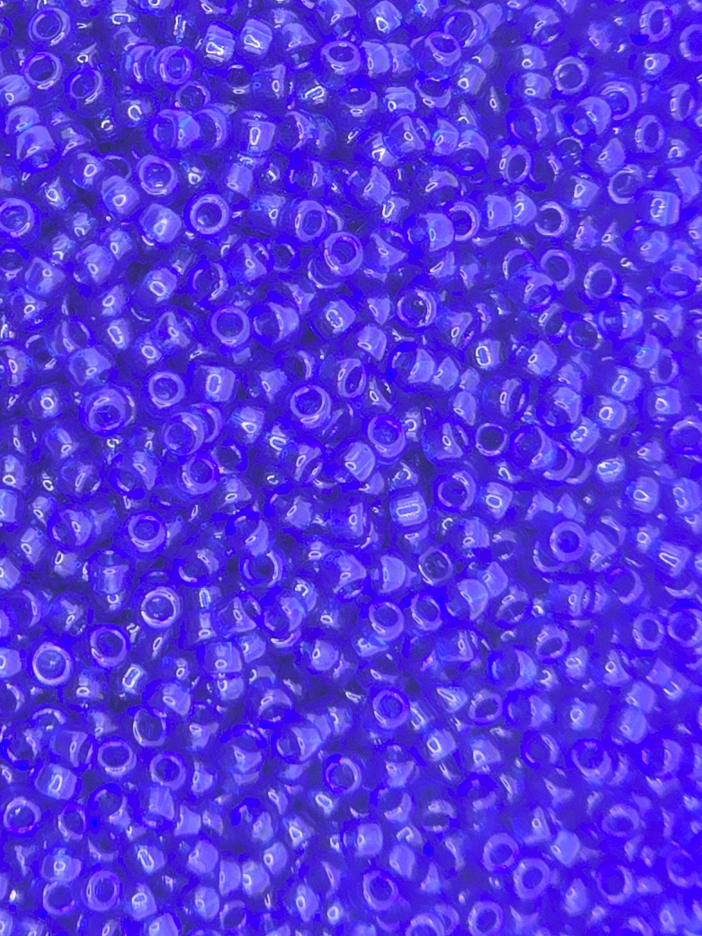 TOHO #15 Seeds - 8 - Transparent Cobalt - 5 gms