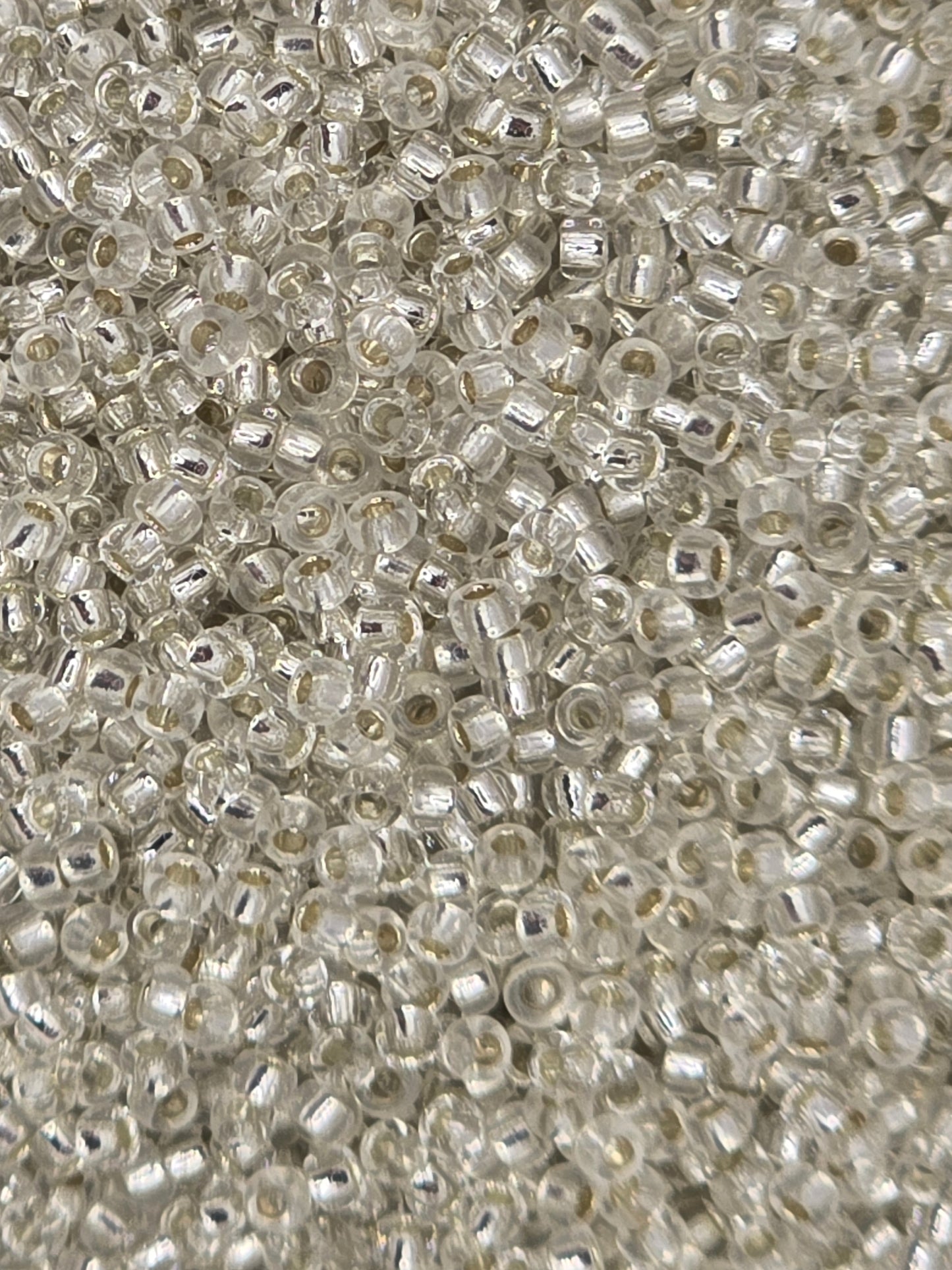 TOHO #15 Seeds - 21 - Silver Lined Crystal - 5 gms