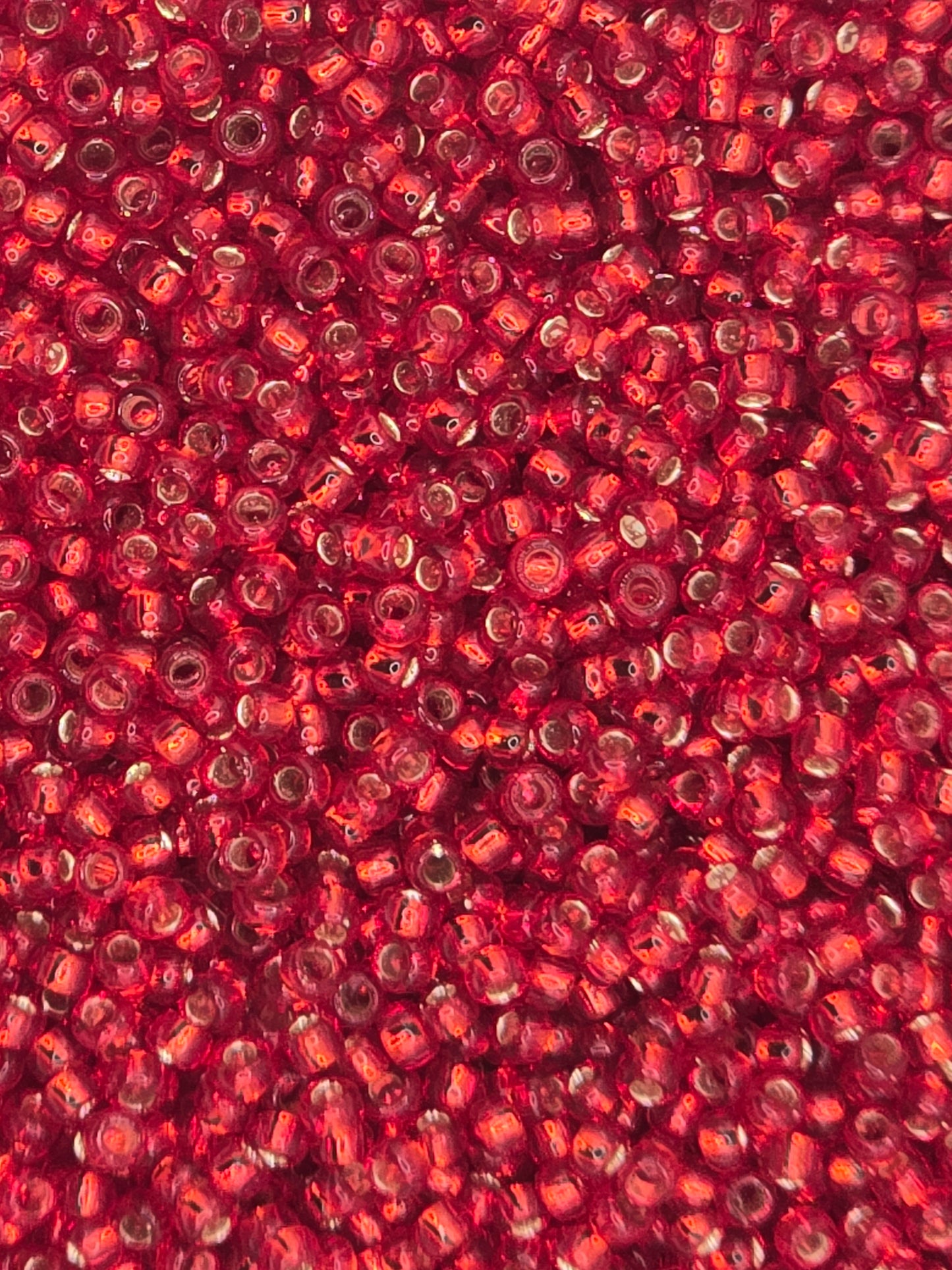 TOHO #15 Seeds - 25C - Silver Lined Ruby - 5 gms