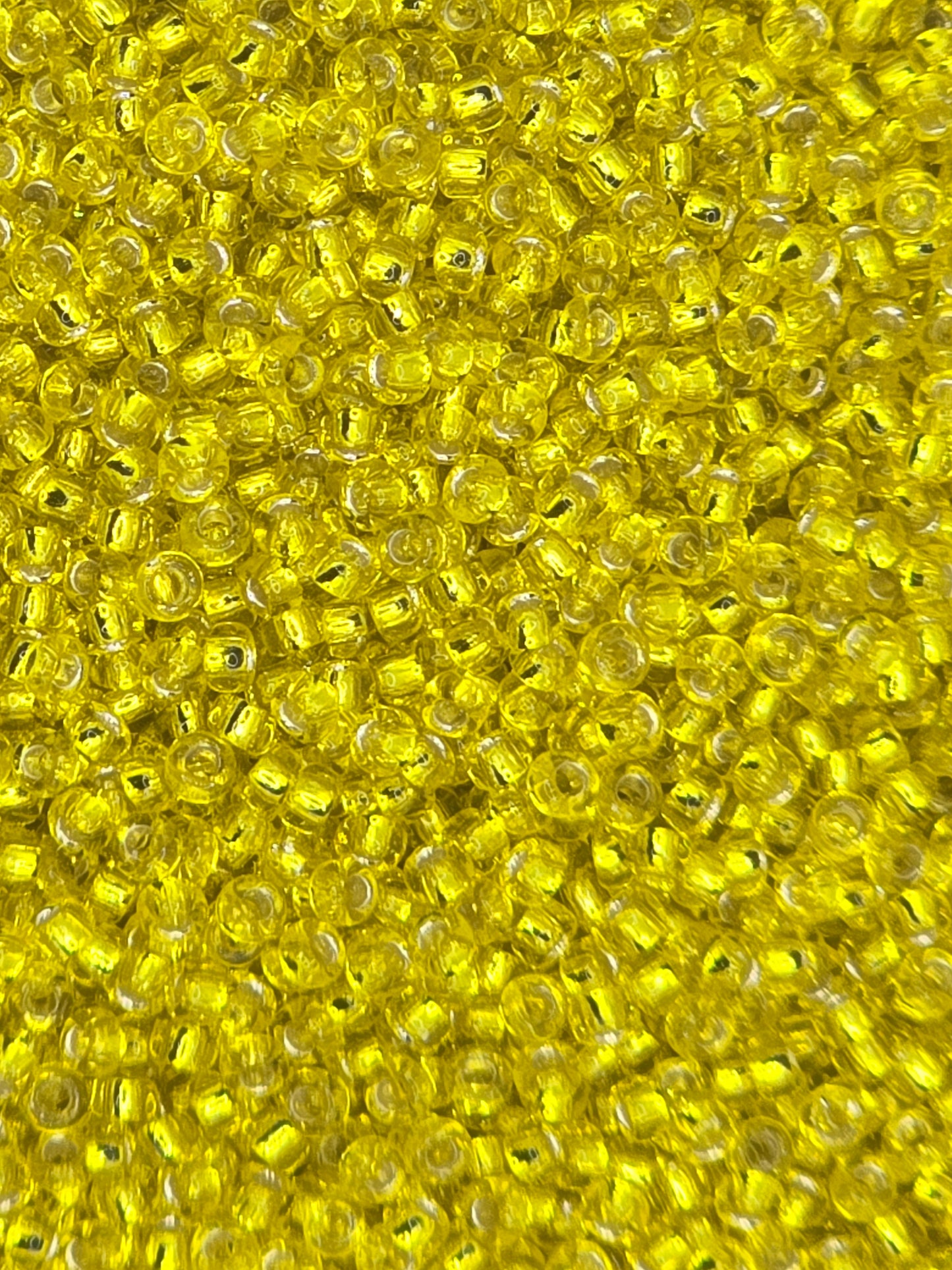 TOHO #15 Seeds - 32 - Silver Lined Lemon - 5 gms