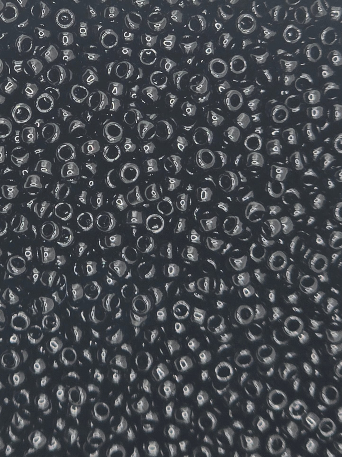 TOHO #15 Seeds - 49 - Opaque Jet - 5 gms