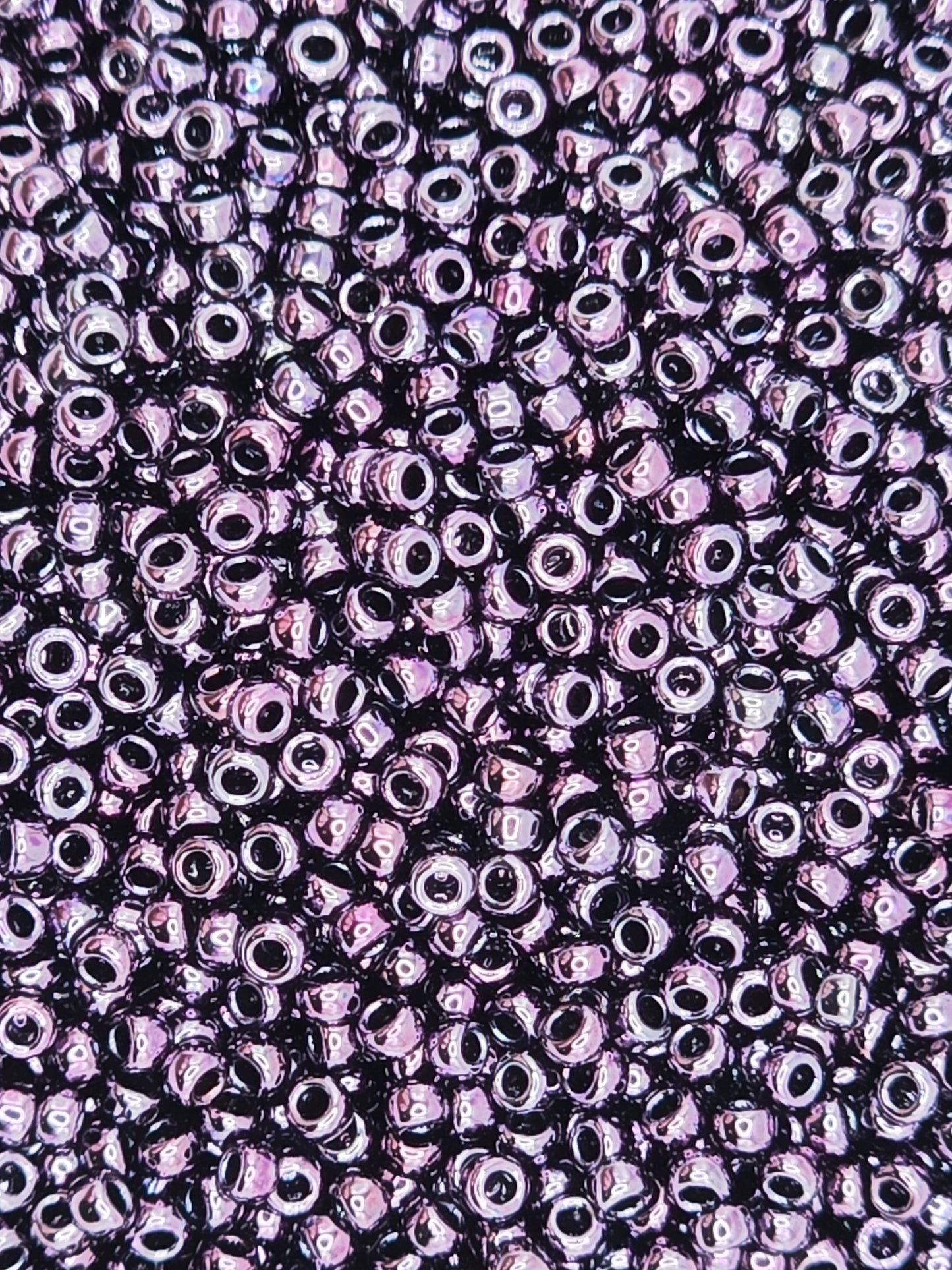 TOHO #15 Seeds - 90 - Metallic Amethyst Gun Metal - 5 gms