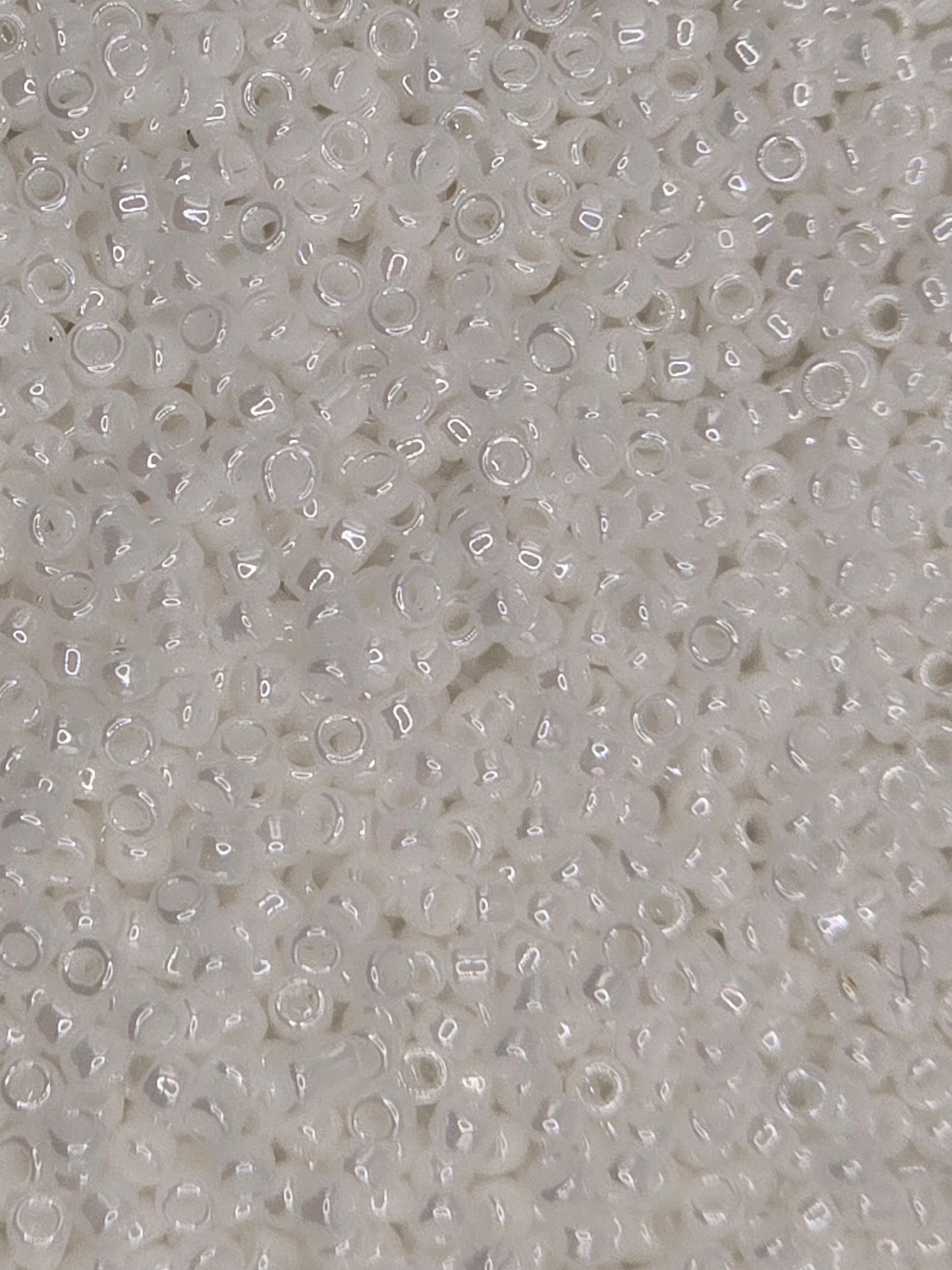 TOHO #15 Seeds - 121 - Opaque Luster White - 5 gms