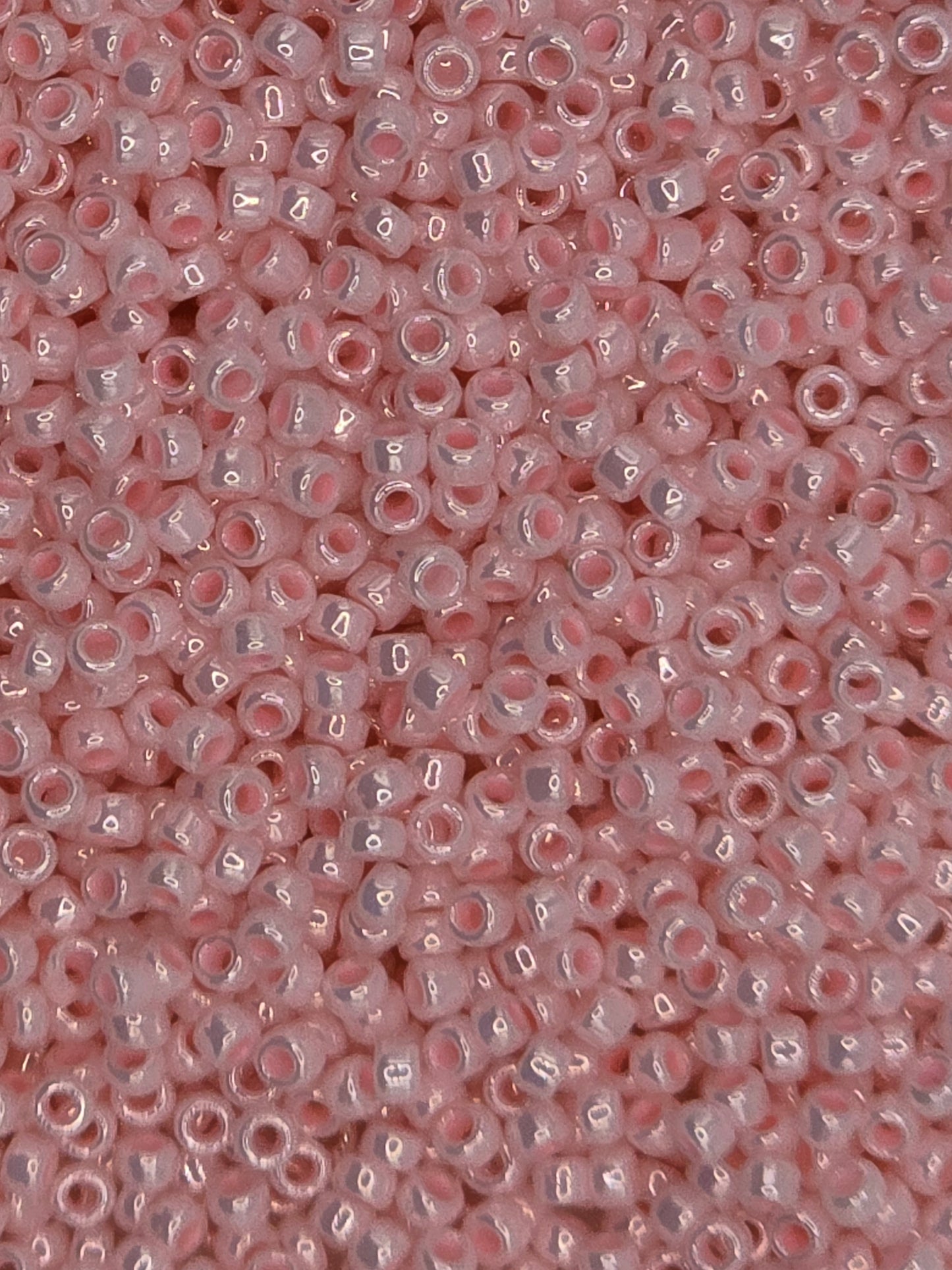 TOHO #15 Seeds - 126 - Opaque Luster Baby Pink - 5 gms
