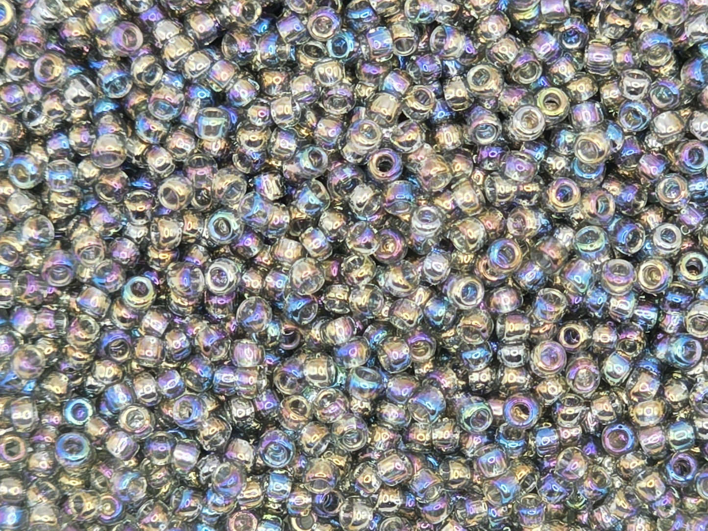 TOHO #15 Seeds - 176B - Transparent Rainbow Grey - 5 gms
