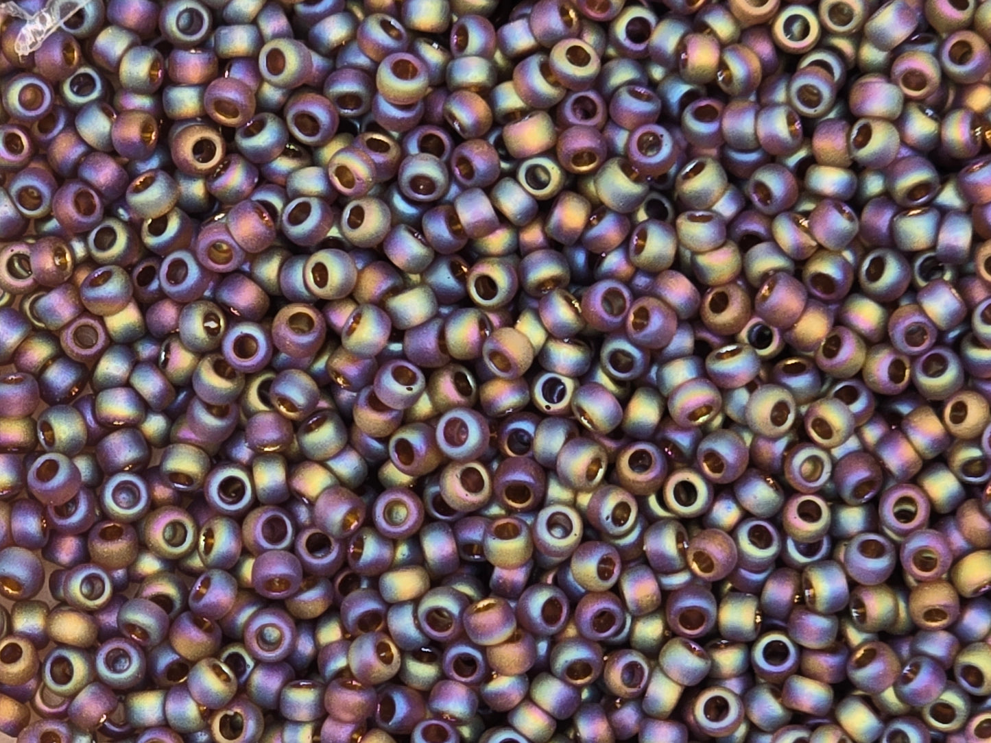 TOHO #15 Seeds - 177F - Transparent Rainbow Frosted Smoky Topaz - 5 gms