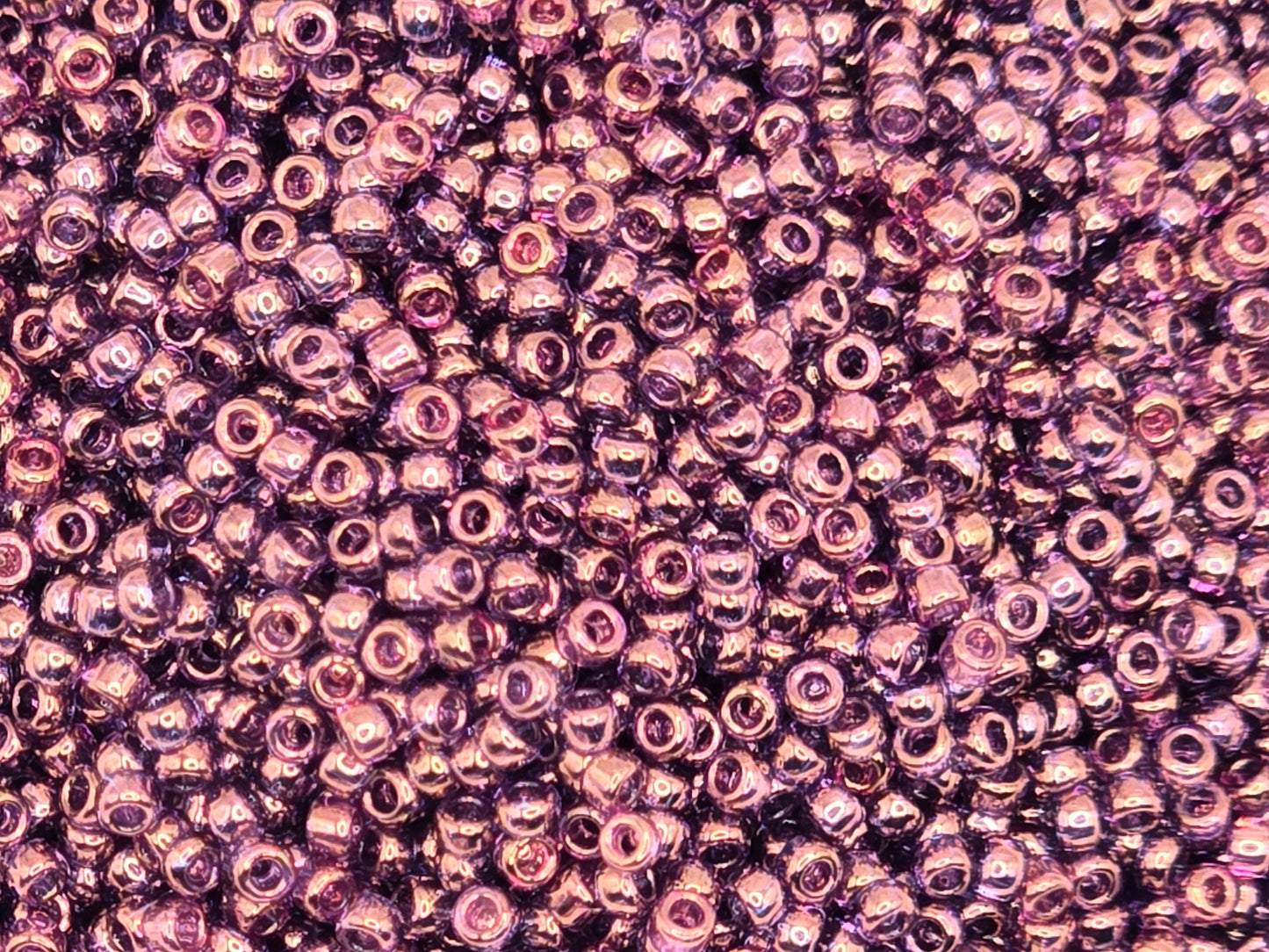 TOHO #15 Seeds - 201 - Gold Lustered Amethyst - 5 gms