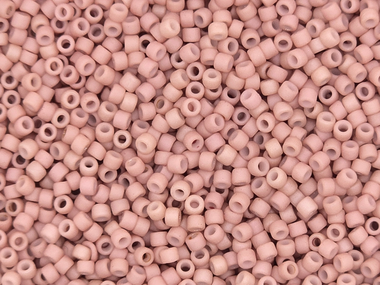 TOHO #15 Seeds - 764 - Opaque Pastel Frosted Shrimp - 5 gms