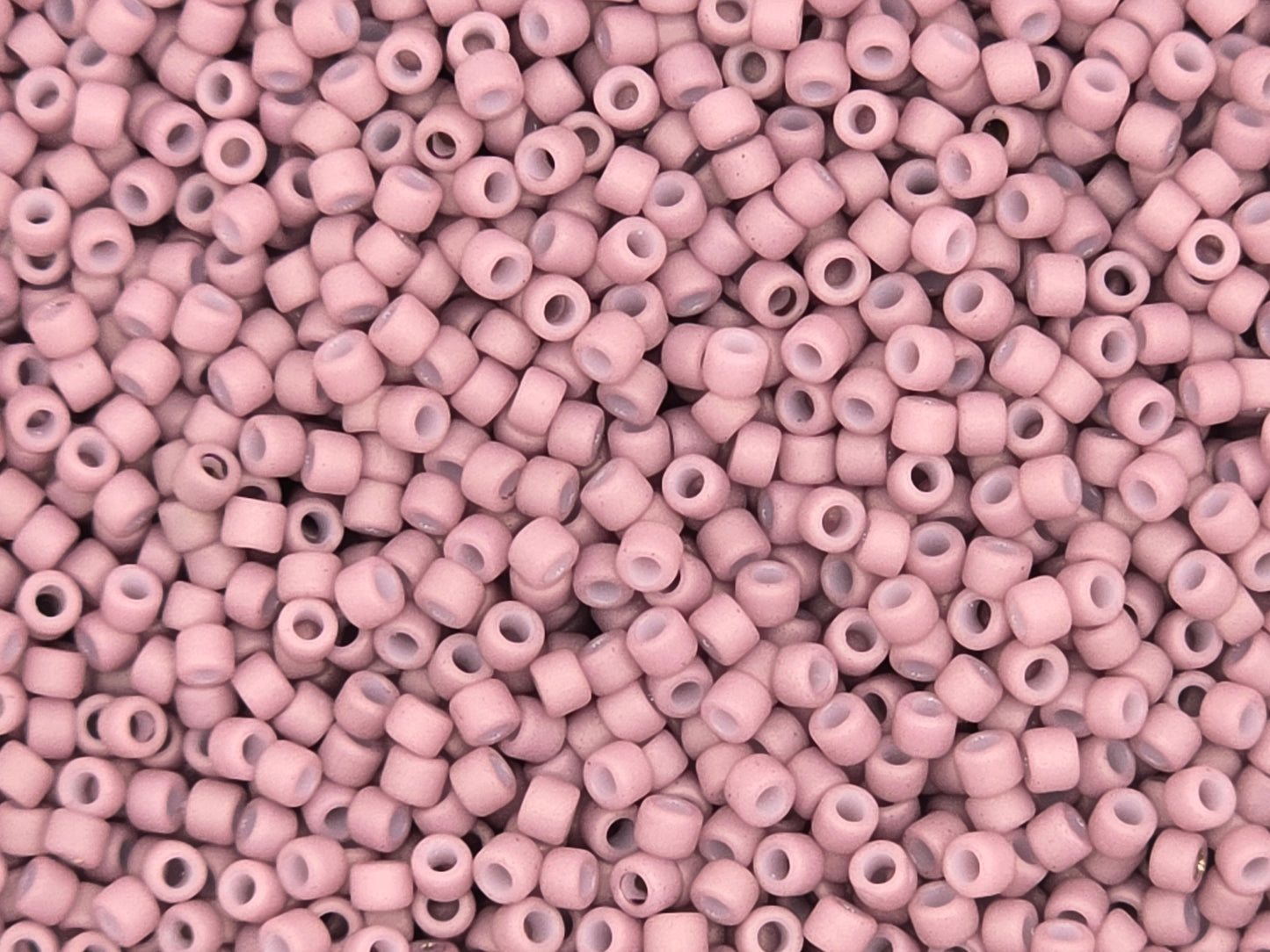 TOHO #15 Seeds - 766 - Opaque Pastel Frosted Light Lilac - 5 gms