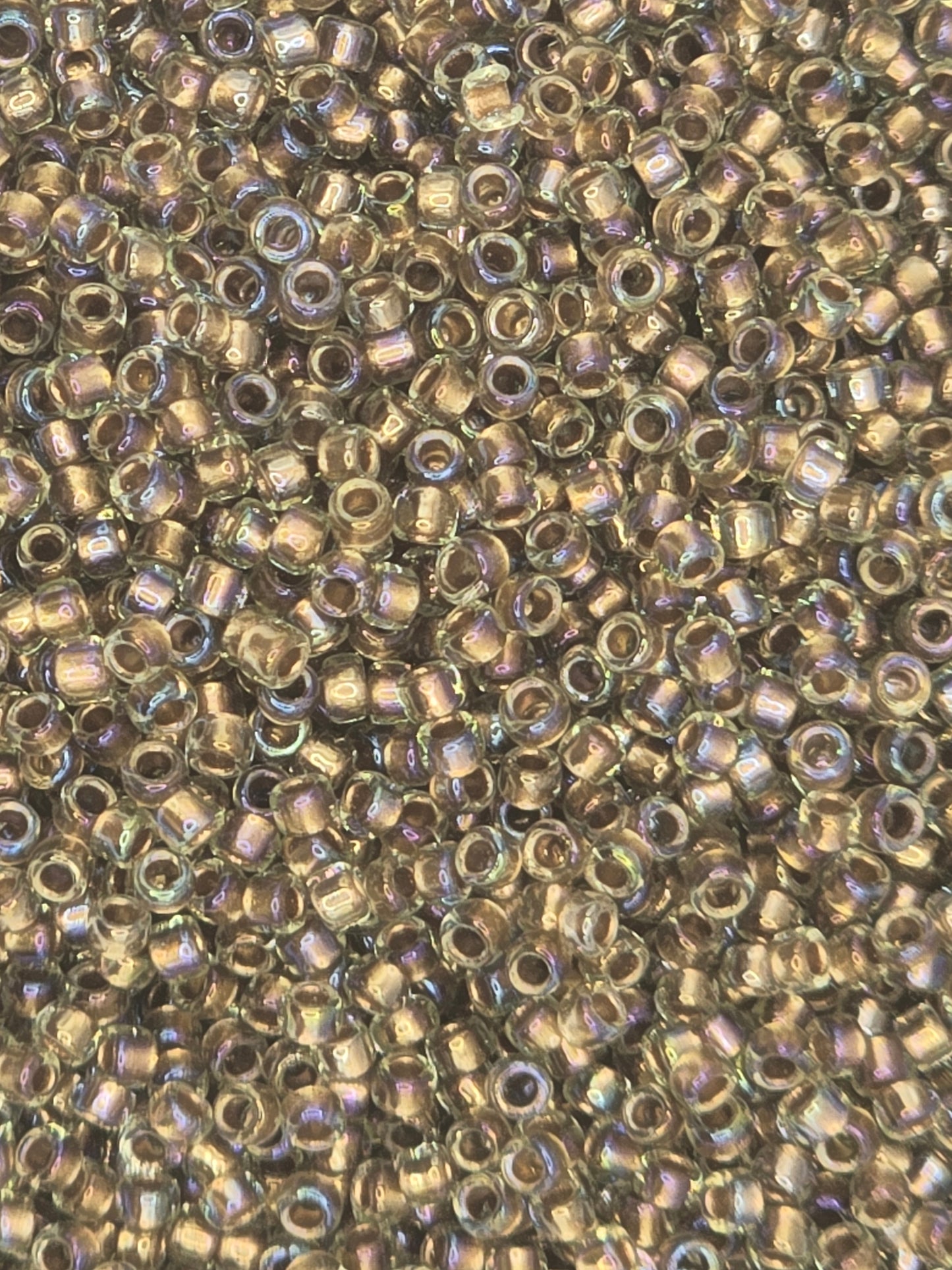 TOHO #15 Seeds - 998 - Gold Lined Rainbow Light Jonquil - 5 gms