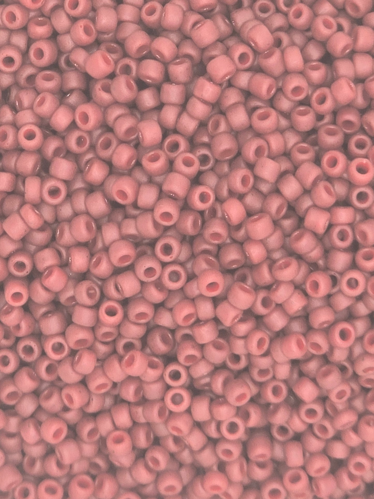 TOHO #15 Seeds - 2609F - Semi Glazed Dark Red - 5 gms