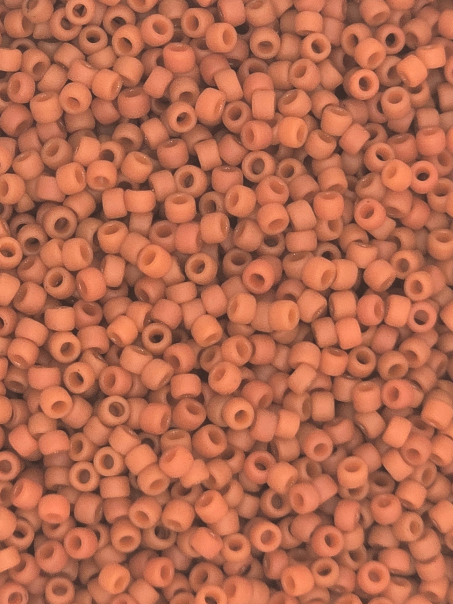 TOHO #15 Seeds - 2611F - Semi Glazed Orange - 5 gms