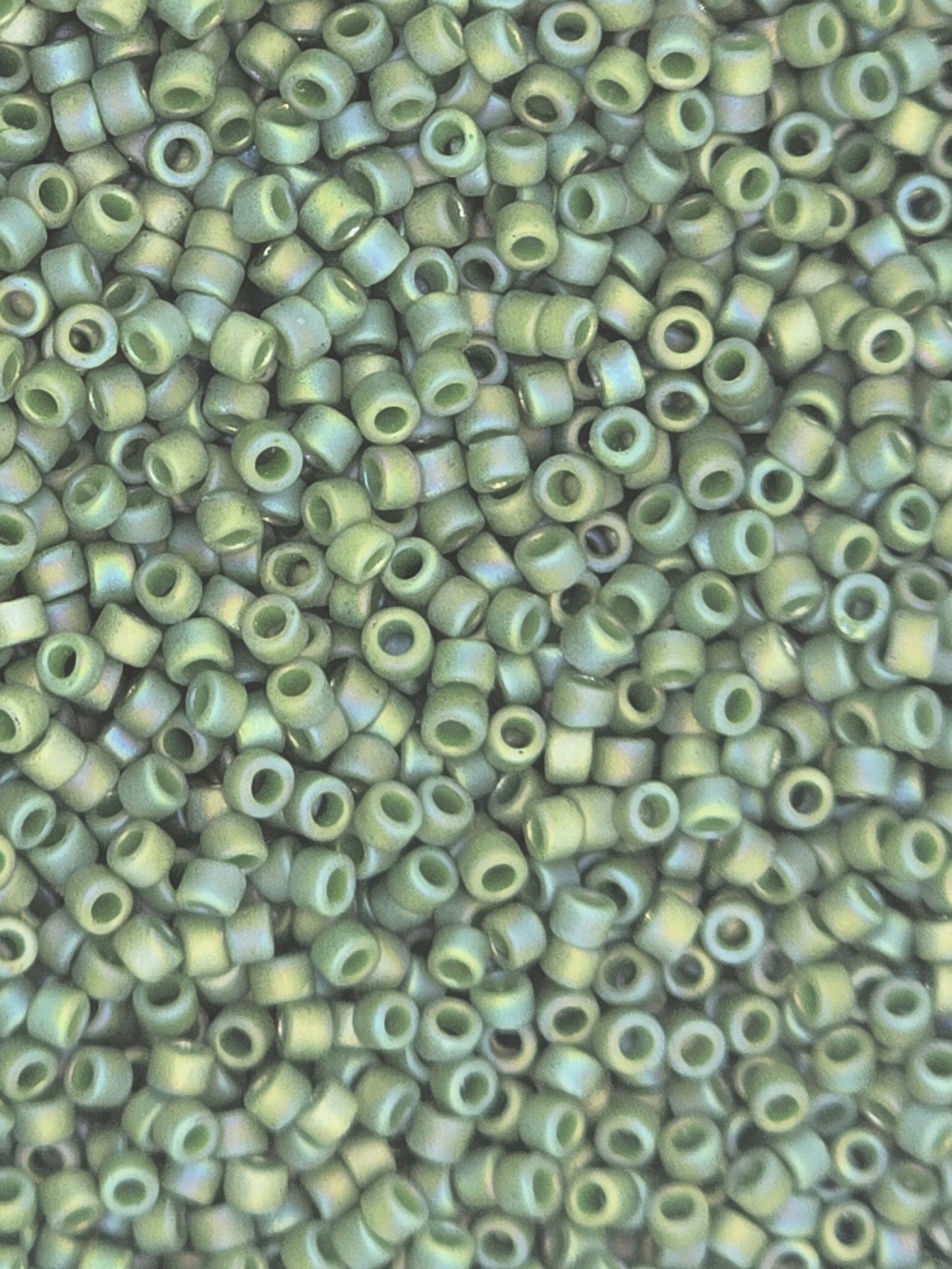 TOHO #15 Seeds - 2633F - Semi Glazed Rainbow Clover - 5 gms