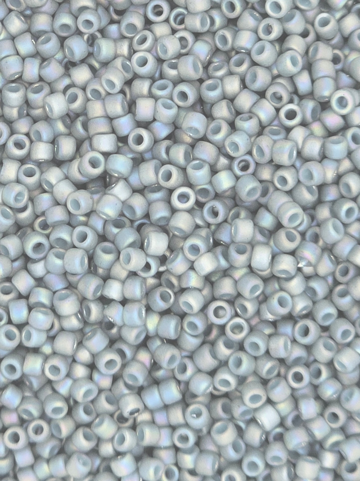 TOHO #15 Seeds - 2635F - Semi Glazed Rainbow Blue Turquoise - 5 gms