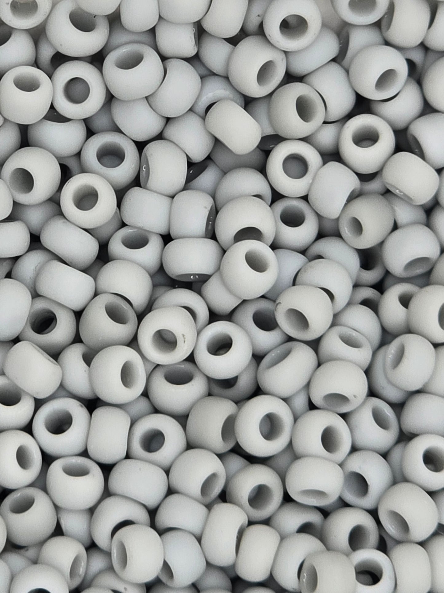 TOHO #8 Seeds - 53 - Opaque Frosted Grey - 10 gms