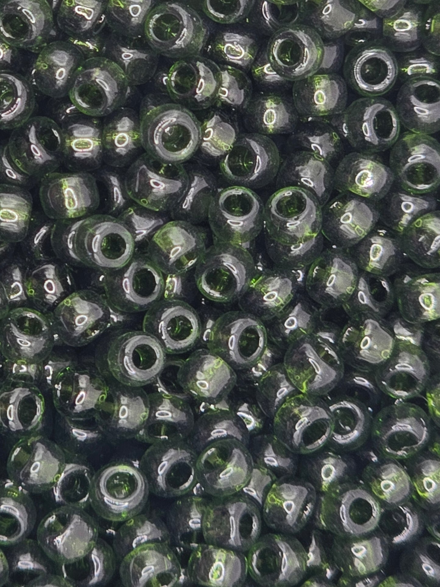 TOHO #8 Seeds - 940 - Transparent Olivine - 10 gms