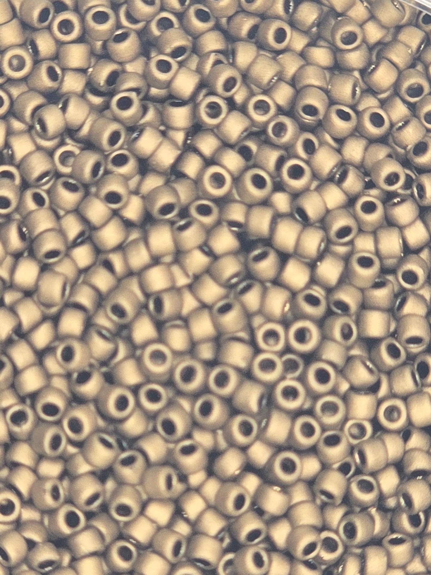 TOHO #15 Seeds - 221F - Frosted Bronze - 5 gms