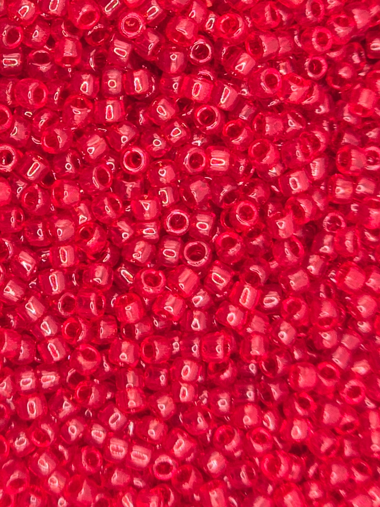 TOHO #15 Seeds - 5C - Transparent Ruby - 5 gms