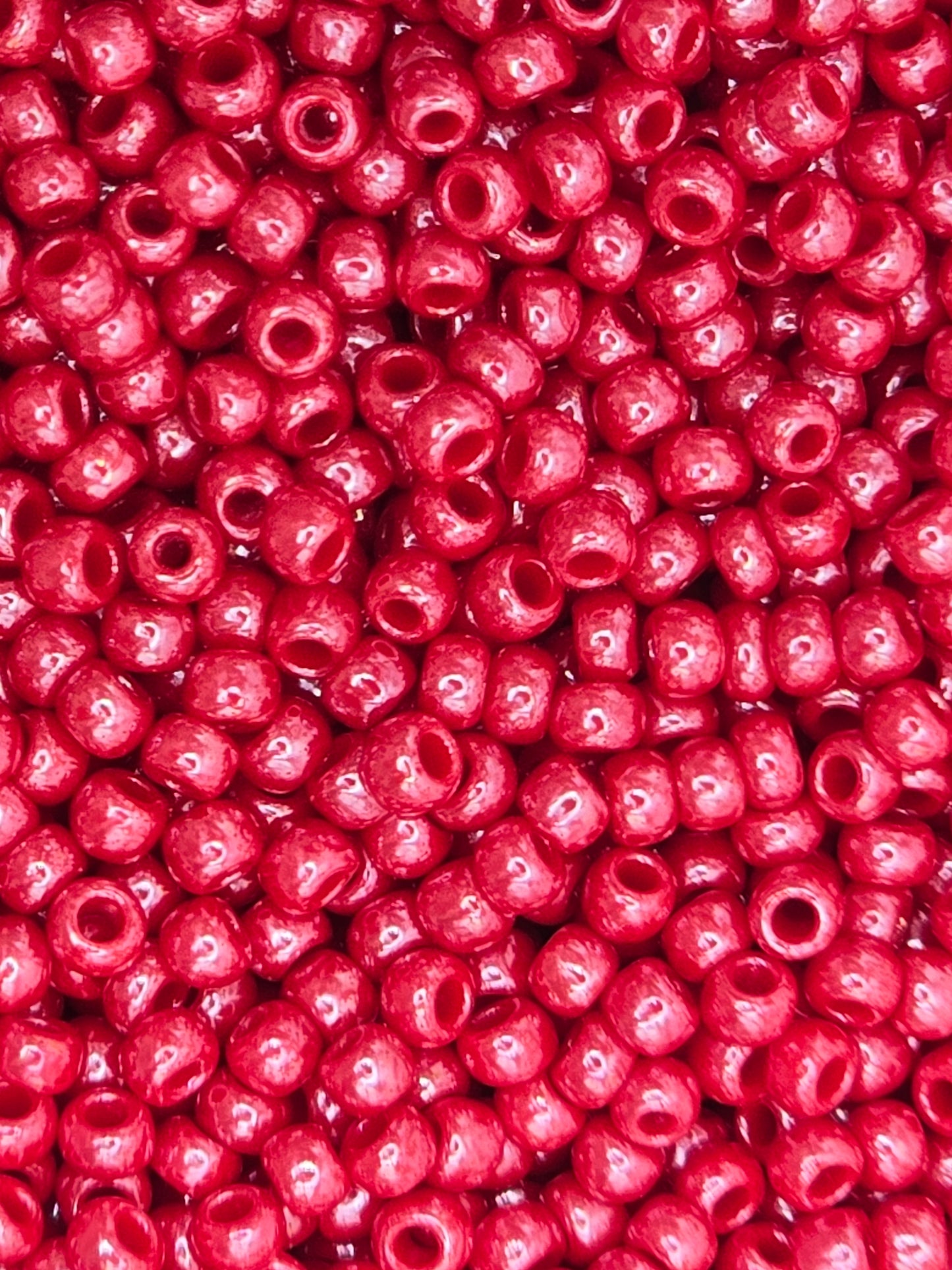 TOHO #11 Seeds - 125 - Opaque Lustered Cherry - 10 gms