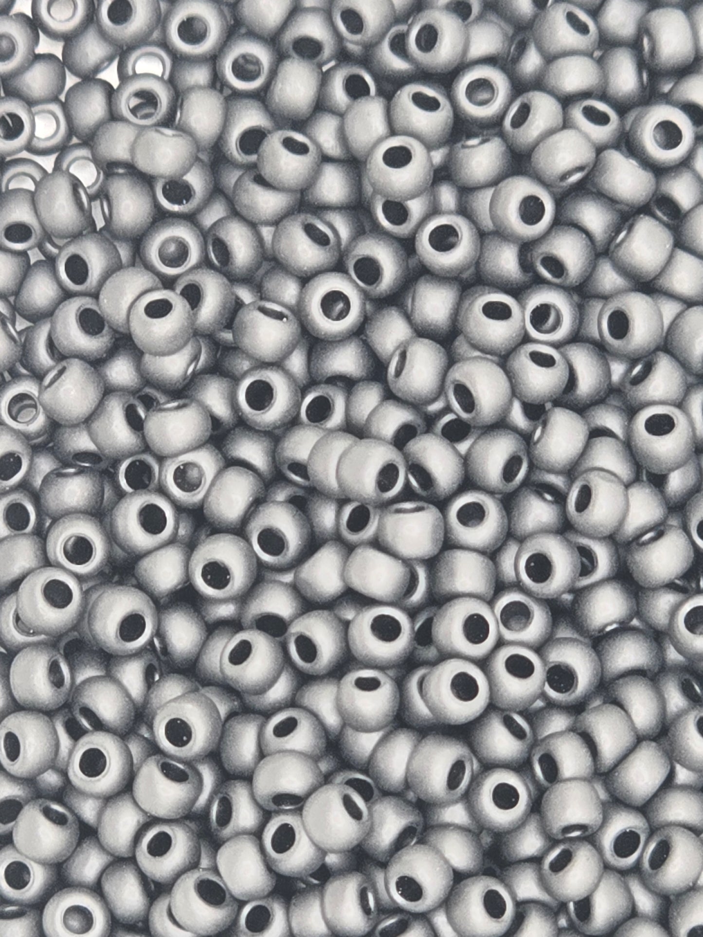 TOHO #11 Seeds - 49F- Opaque Frosted Jet - 10 gms