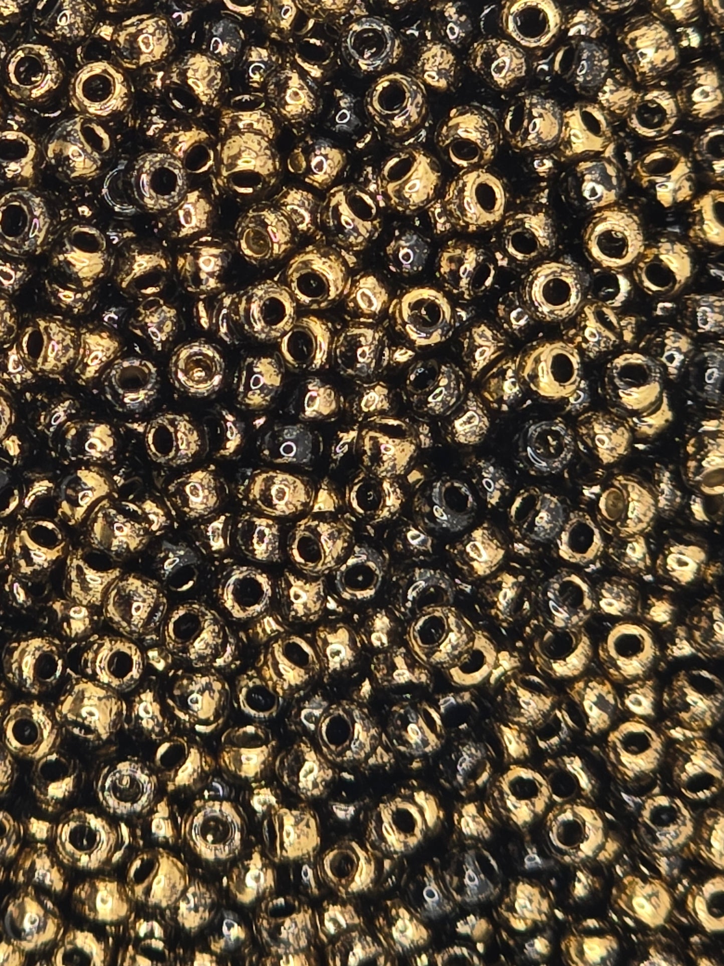 TOHO #11 Seeds - 1706 - Gilded Marble Black - 10 gms
