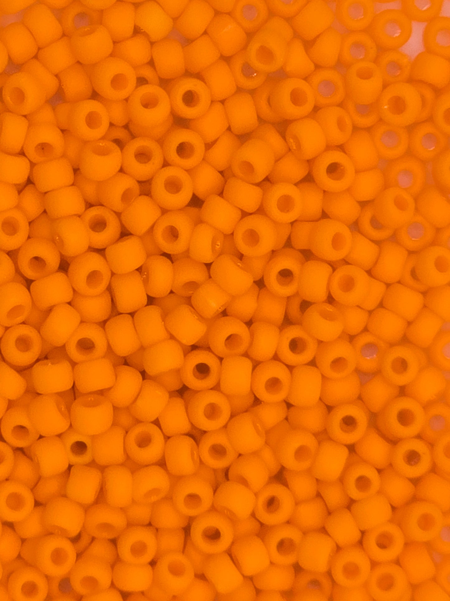 TOHO #11 Seeds - 42DF - Opaque Frosted Canteloupe - 10 gms