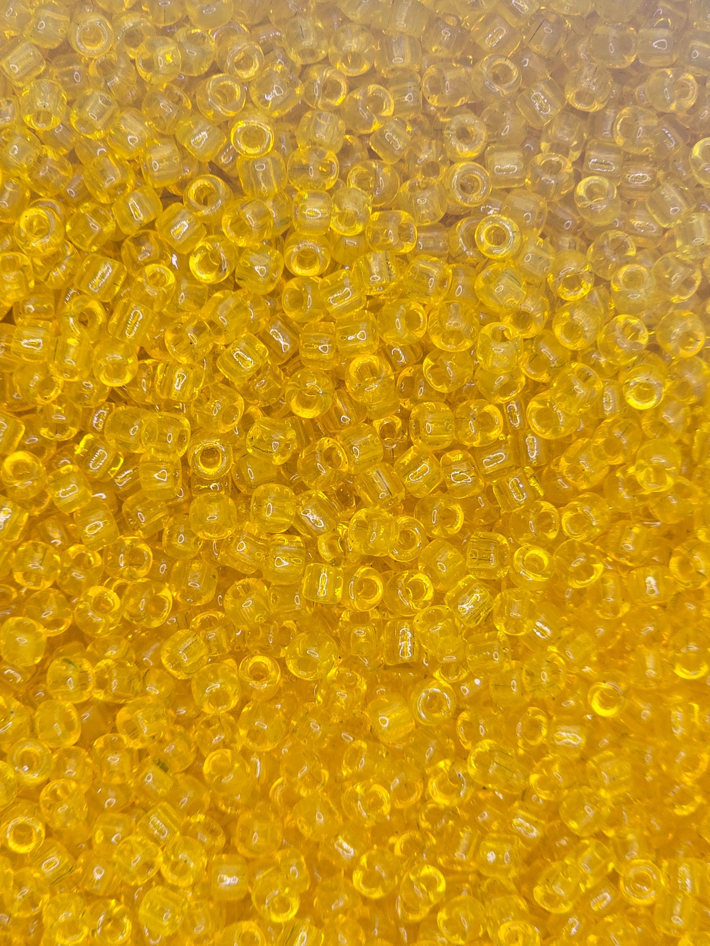 Czech #8 Seeds - Transparent Yellow - 10 grams