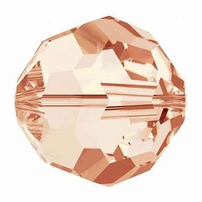 Swarovski 5000 Round - 6mm - Light Peach - 20 pcs