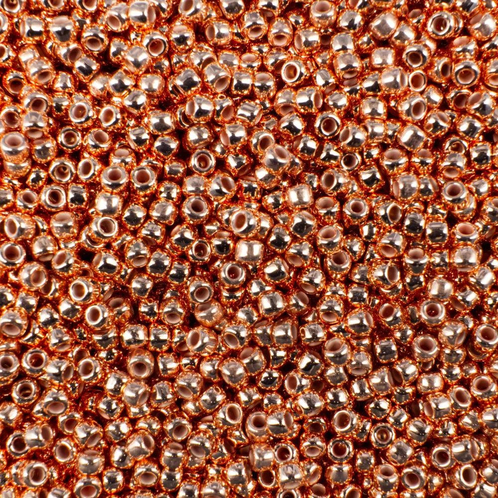 TOHO #8 Seeds - MAG03 - Metallic Copper Penny - 10 gms