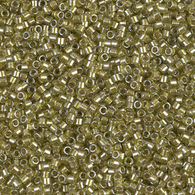MIYUKI #11 DB 908 - Sparkling Light Yellow Lined Chartreuse - 5 gms