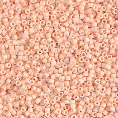MIYUKI #11 DB 1522 - Matte Opaque Light Peach AB - 5 gms