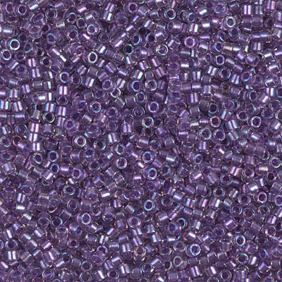 MIYUKI #11 DB 1754 - Sparkling Purple Lined Crystal AB - 5 gms