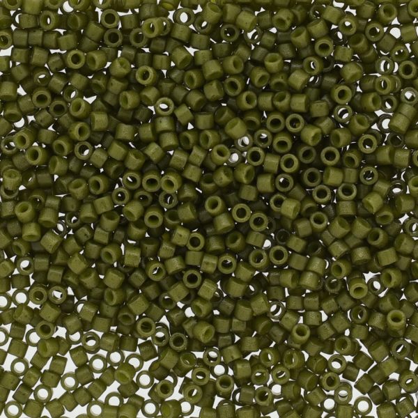 MIYUKI #11 DB 2357 - DURACOAT Opaque Army Green - 5 gms