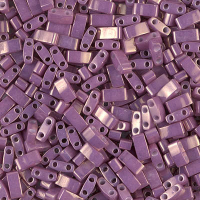 MIYUKI Half Tila Bead - HTL 1867 - Opaque Dark Orchid Luster - 10 gms