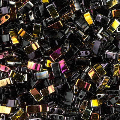 MIYUKI Half Tila Bead - HTL 4560 - Black Marea - 10 gms