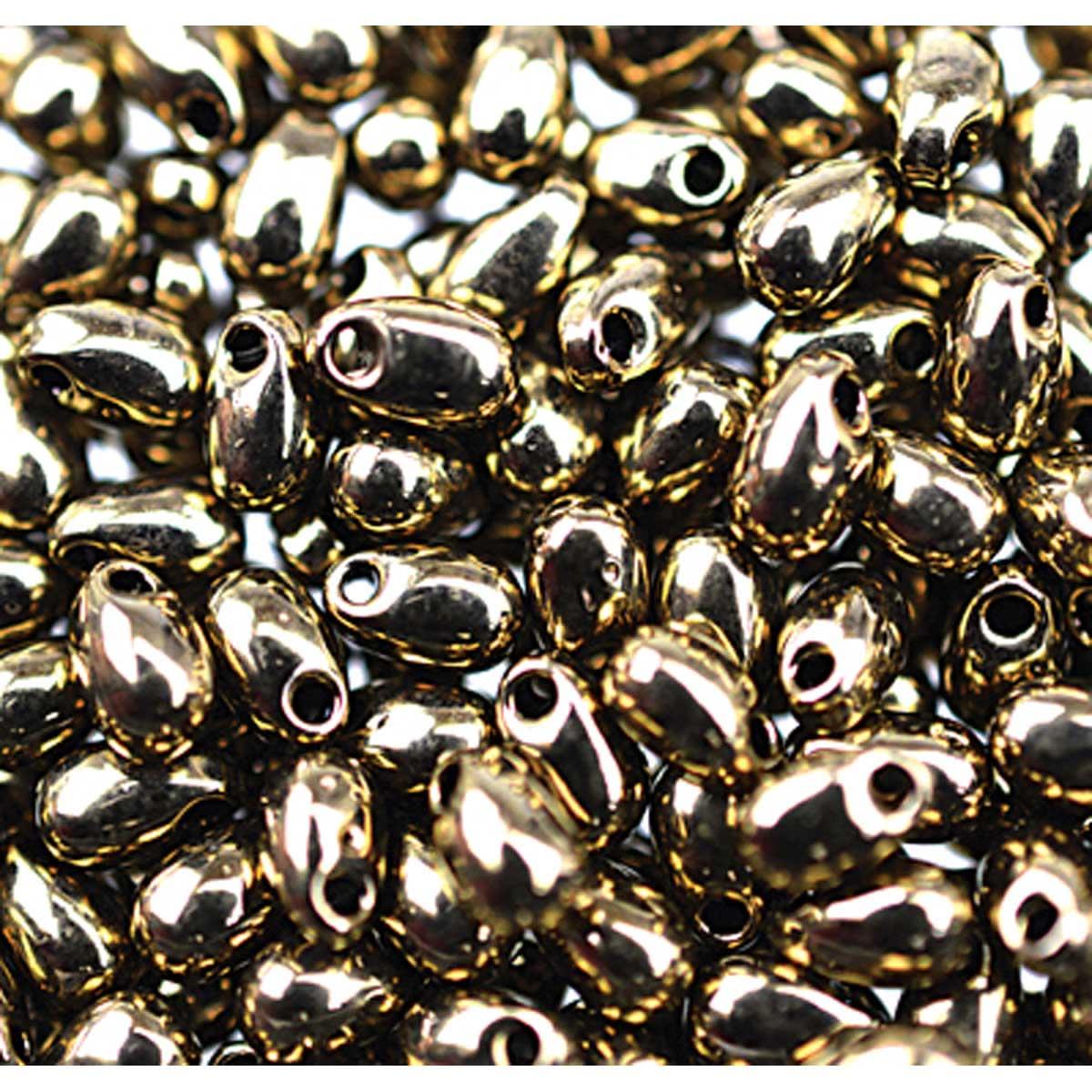 Miyuki Long Drops - 3 x 5.5mm - Bronze Metallic - 10 grams