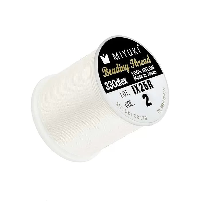 MIYUKI Nylon Beading Thread # 2 - Eggshell
