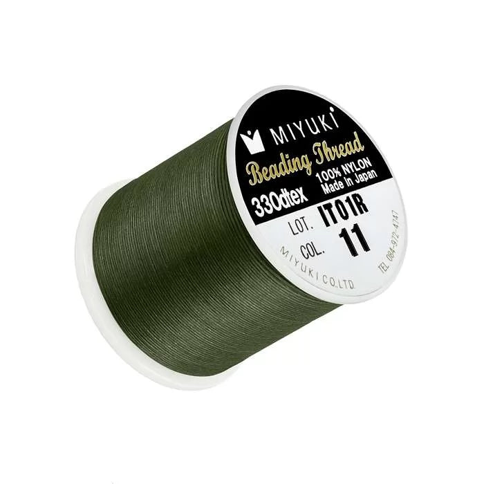 MIYUKI Nylon Beading Thread # 11 - Green