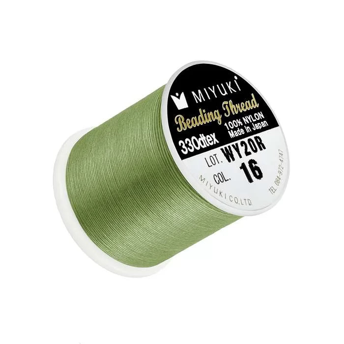 MIYUKI Nylon Beading Thread # 16 - Peridot