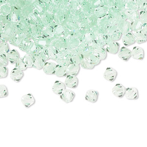 PRECIOSA 4mm Bicones - Chrysolite - 144 pcs ( 1 gross)