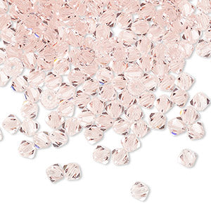 PRECIOSA 4mm Bicones - Light Rose - 144 pcs ( 1 gross)