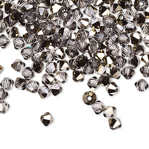 PRECIOSA 4mm Bicones - Starlight Gold - 144 pcs ( 1 gross)