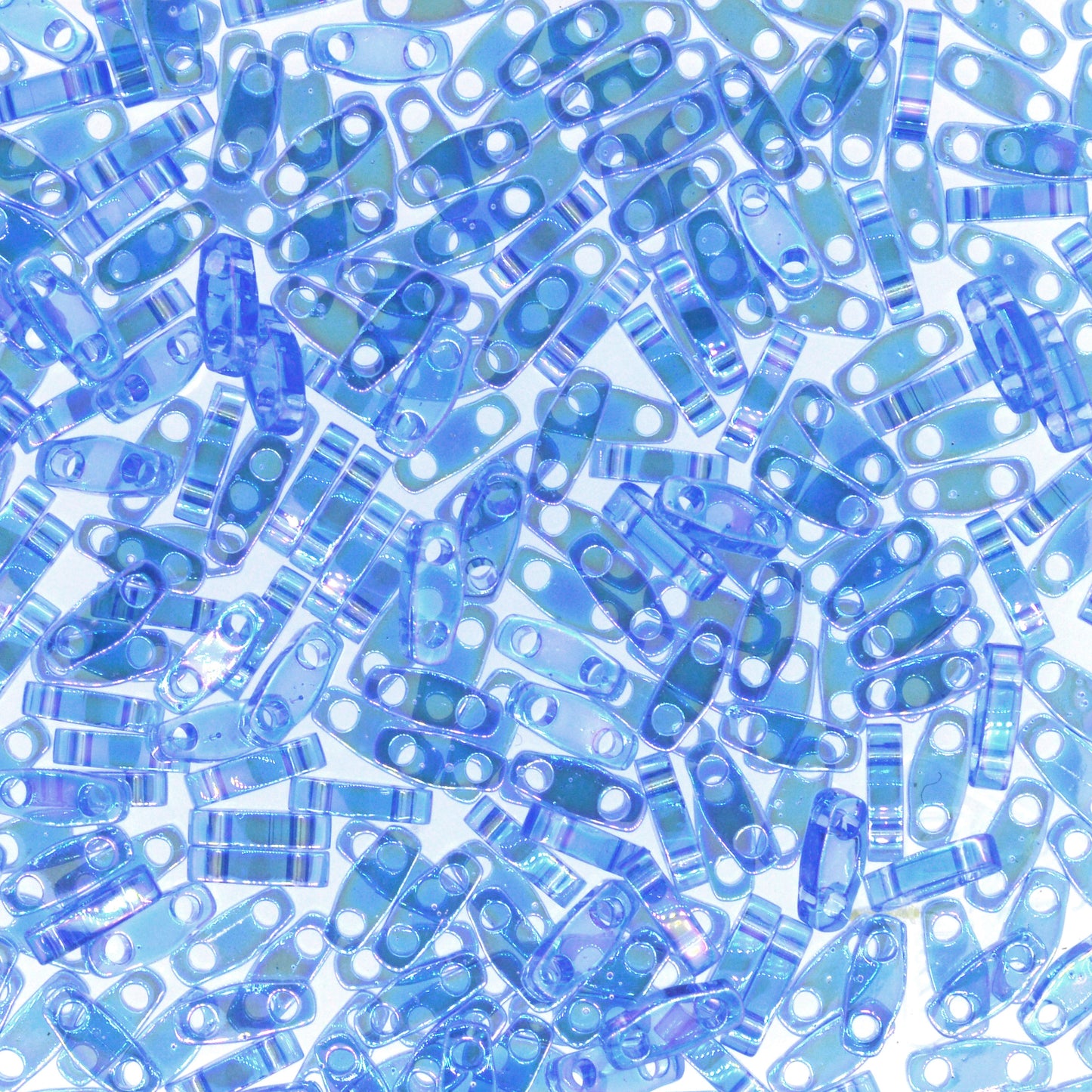 MIYUKI Quarter Tila Bead - QTL 261 - Transparent Sapphire AB - 10 gms