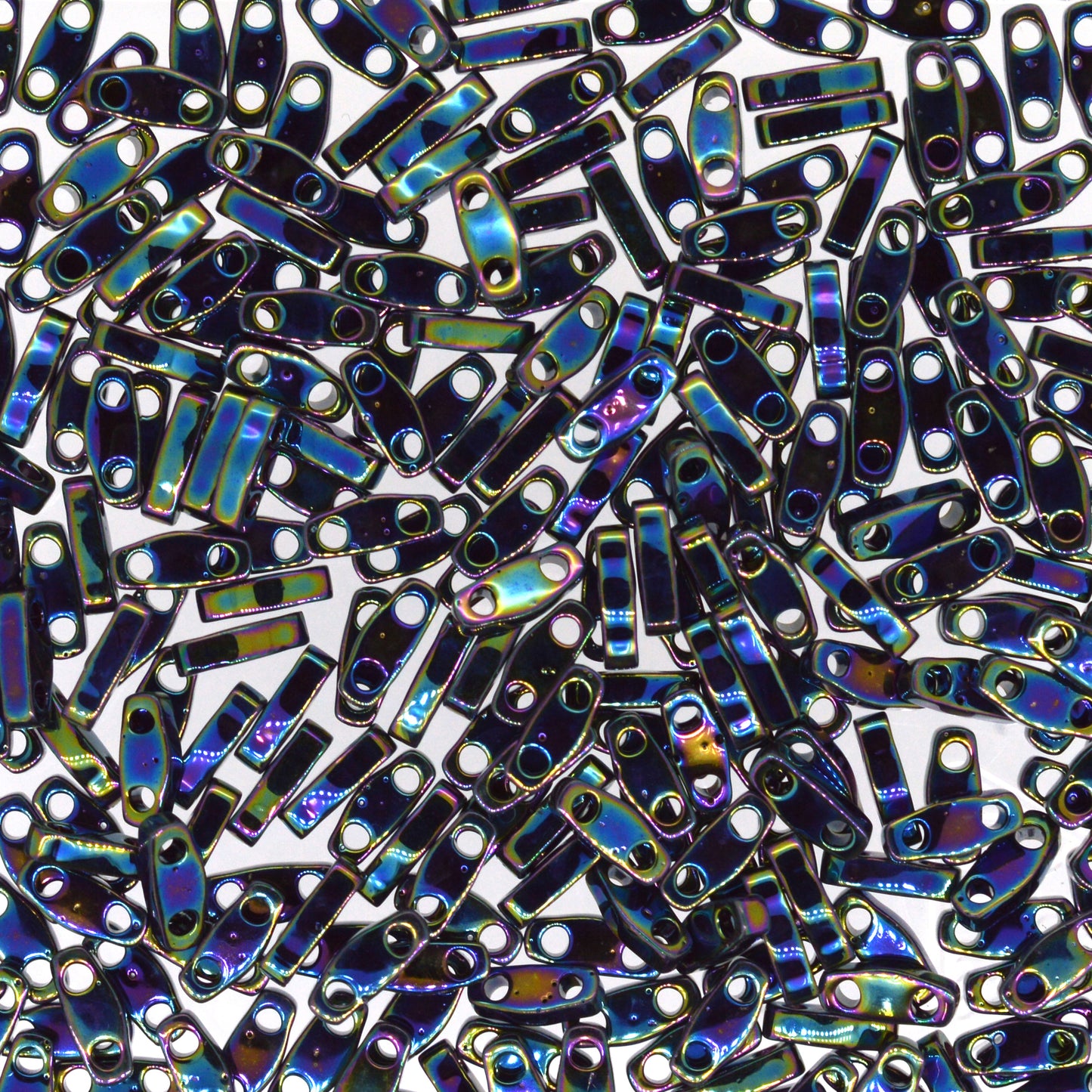 MIYUKI Quarter Tila Bead - QTL 455 - Medium Blue Iris - 10 gms