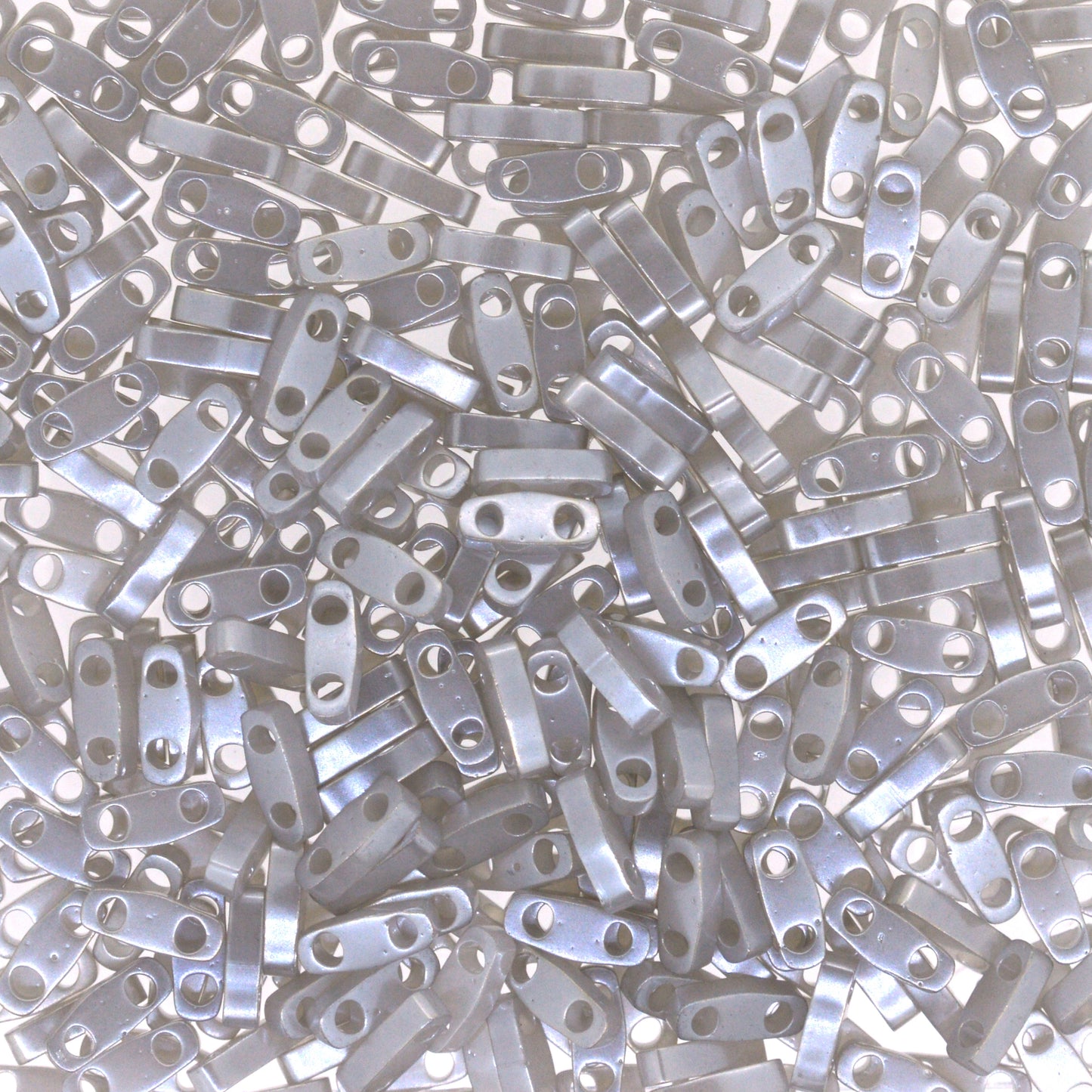 MIYUKI Quarter Tila Bead - QTL 526 - Grey Ceylon - 10 gms