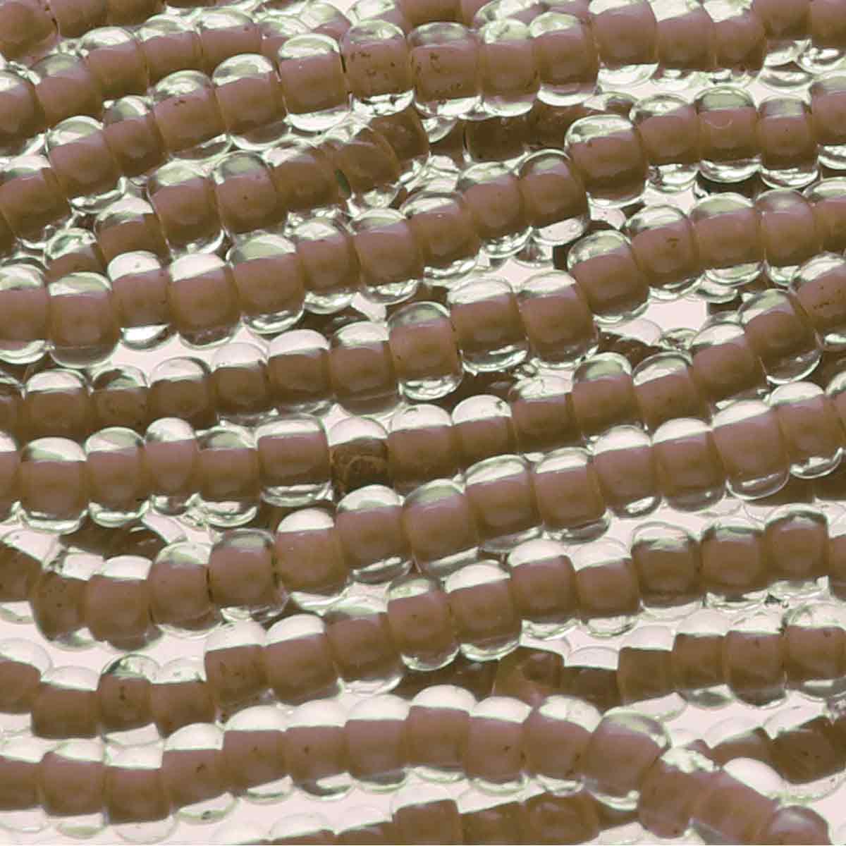 Preciosa #11 Seed Bead Hanks - Terra Intensive Chocolate Brown - 18 grams
