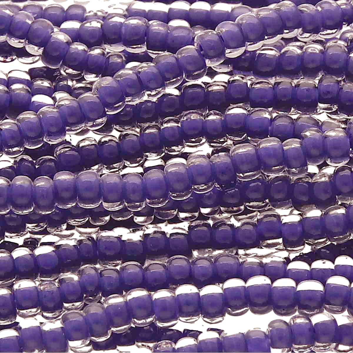 Preciosa #11 Seed Bead Hanks - Terra Intensive Purple - 18 grams approx