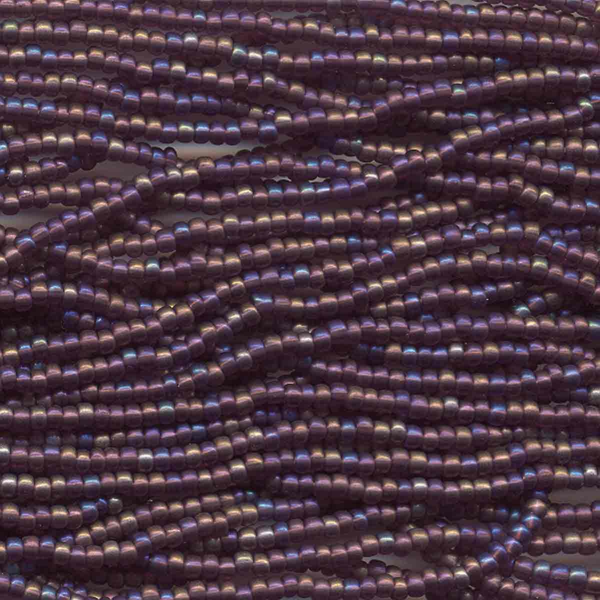 Preciosa #11 Seed Bead Hanks - Amethyst AB - 18 grams